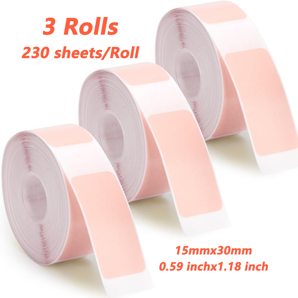 Label Printer Tape - 1~10Rolls Compatible with Phomemo D30 Label