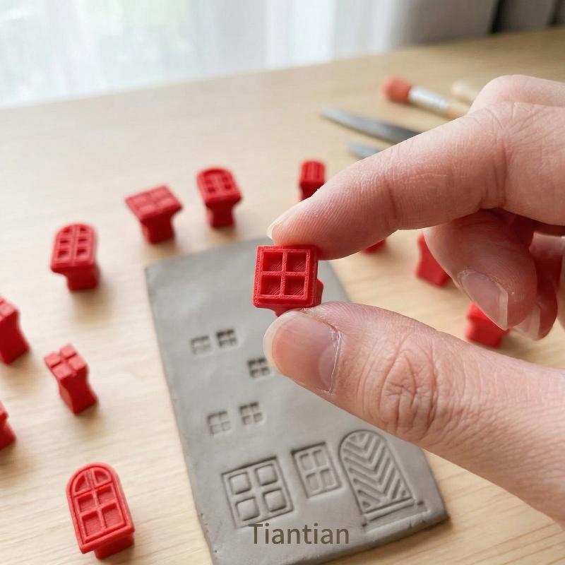 25pcs Plastic Clay Stamp & Mol - đánh giá và giá Wax Seal Stamp Kit