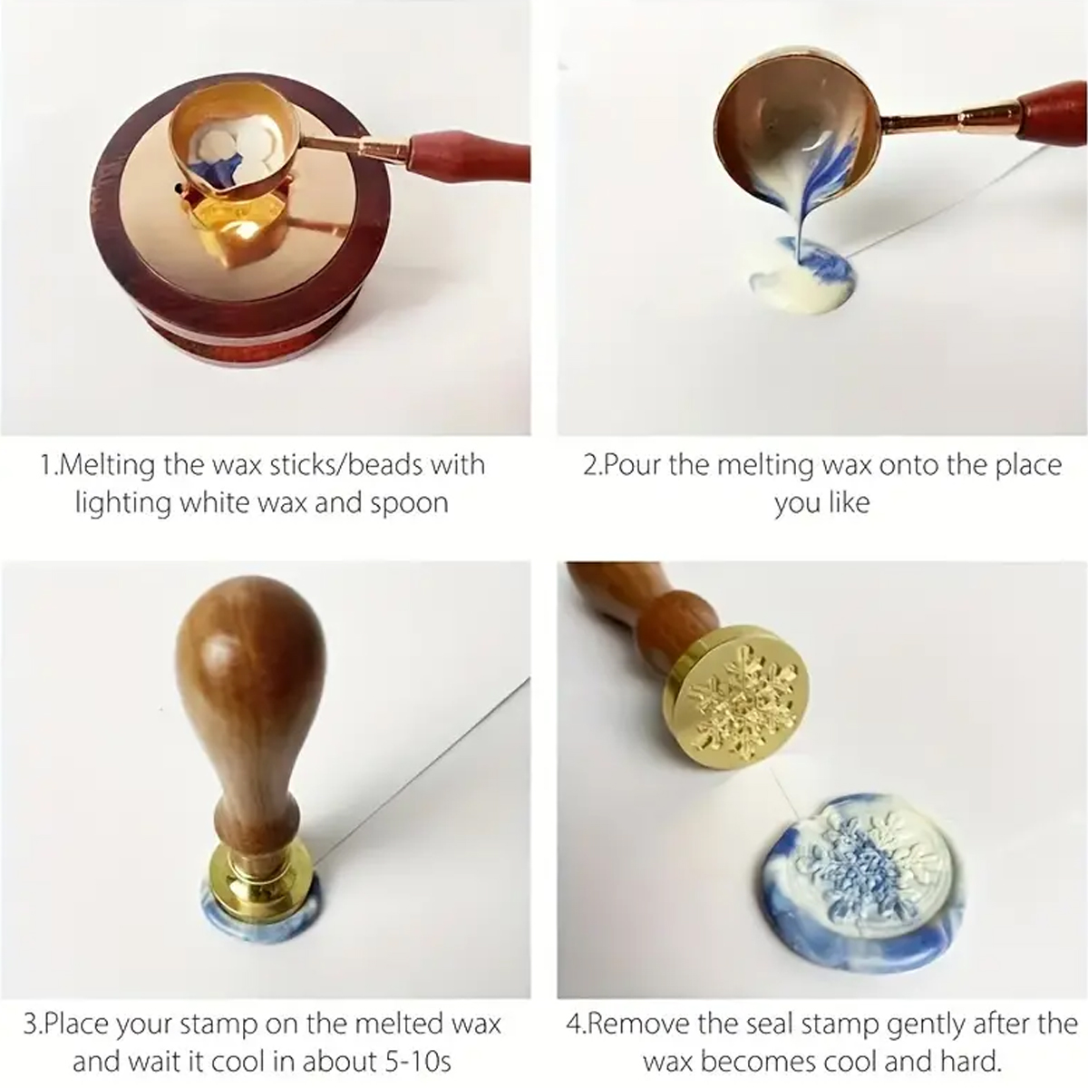100pc/bag Wax Seal Beads Kit,D - đánh giá và giá Wax Seal Stamp Kit