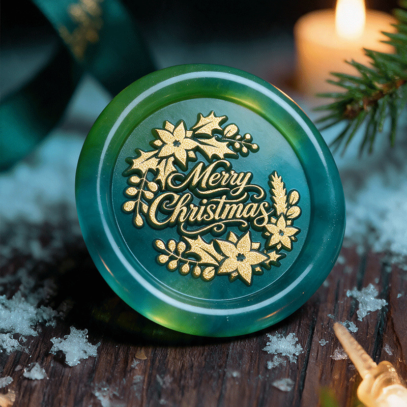 2026 Xmas Series Flat Carved B - đánh giá và giá Wax Seal Stamp Kit