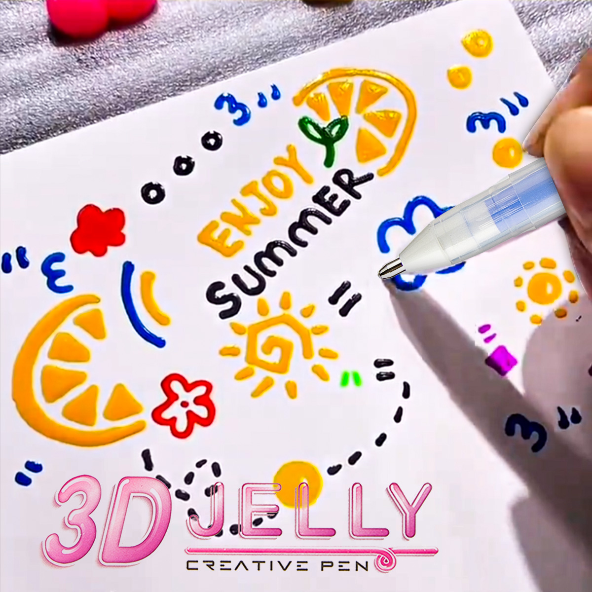 SHANDS 12PCS 3D Jelly Gel Pens - đánh giá và giá Gel Ink Pen Set
