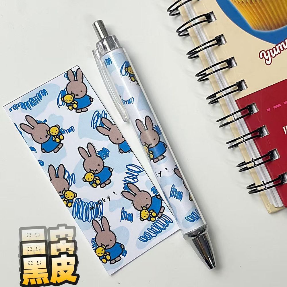 New Miffy Rabbit Press Gel Pen - đánh giá và giá Gel Ink Pen Set