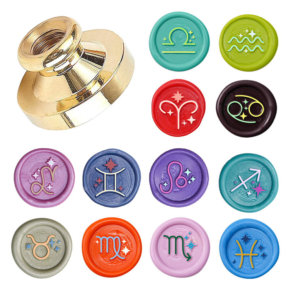 Zodiac Signs Wax Seal Stamp, W - đánh giá và giá Wax Seal Stamp Kit