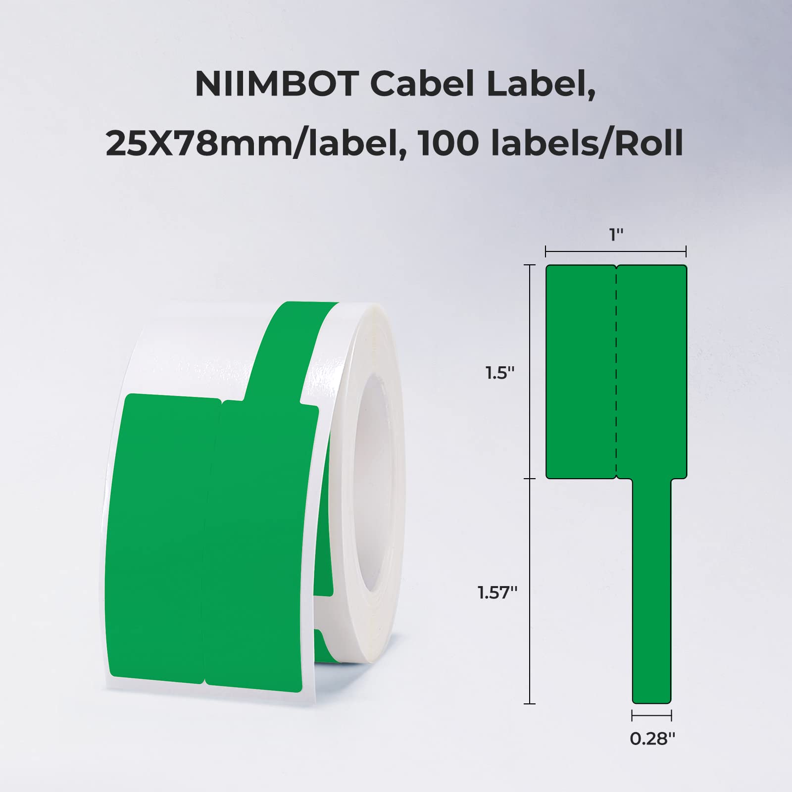 Niimbot Color Cable Label Wate - đánh giá và giá Label Printer Tape