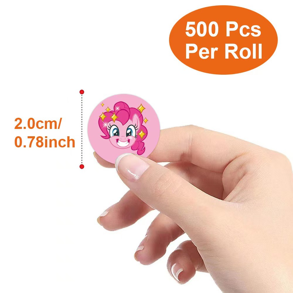 500Pcs My Little Pony Round St - đánh giá và giá Label Printer Tape