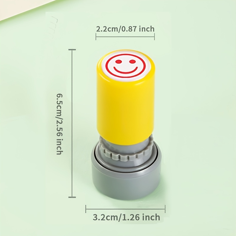 Colorful Teacher Stamps 5pcs S - đánh giá và giá Self Inking Stamp
