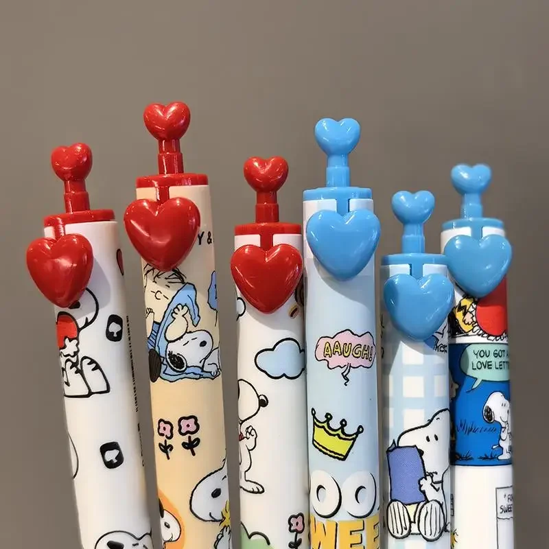 6 Pcs Snoopy Gel Pen Set 0.5mm - đánh giá và giá Gel Ink Pen Set