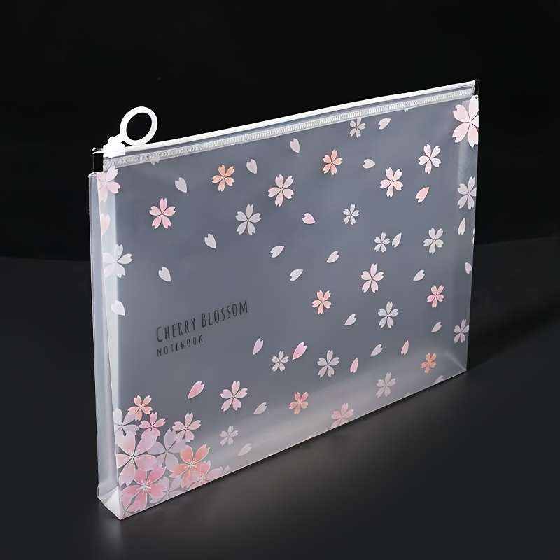Random Pattern Transparent A4  - đánh giá và giá Portfolio Folder Zip