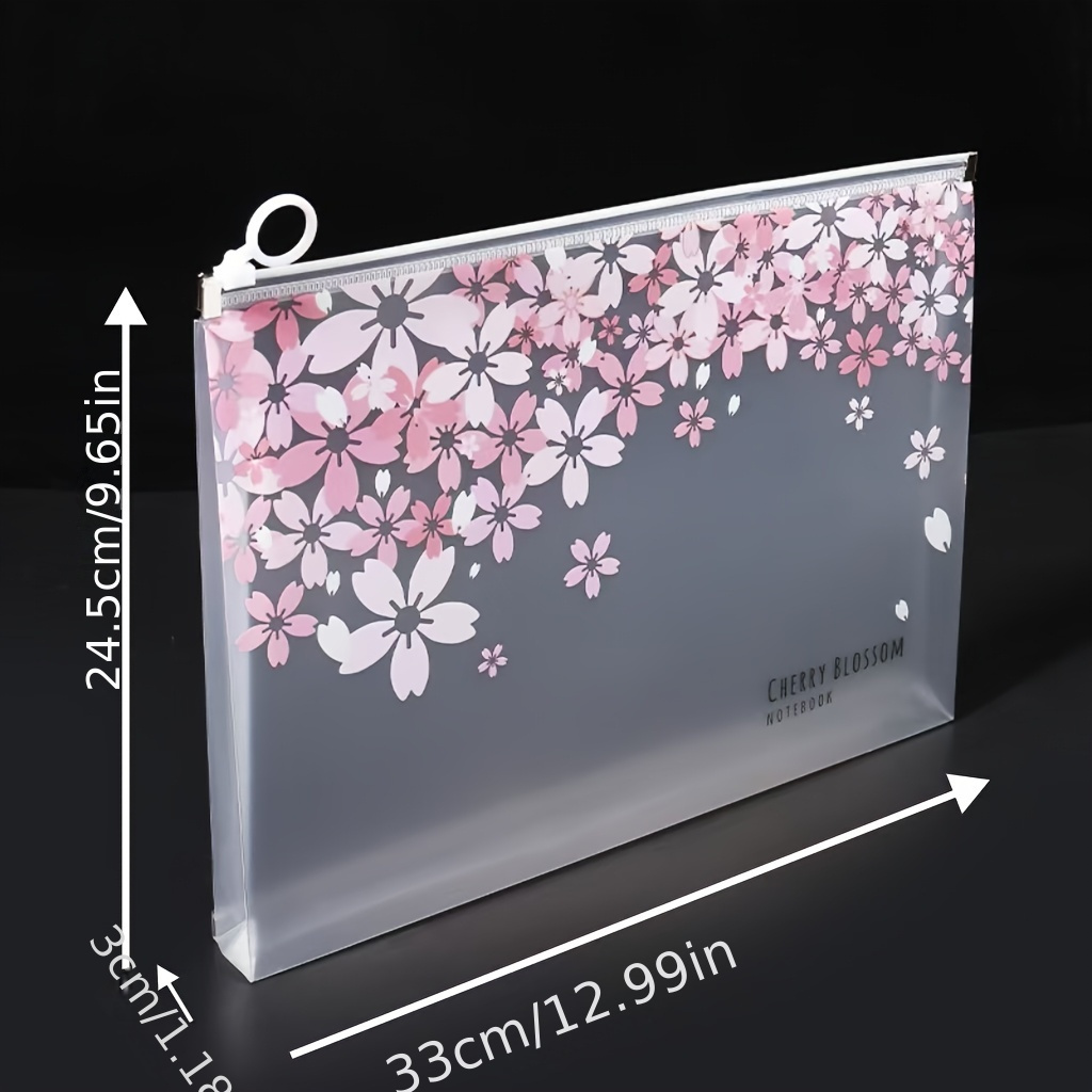 Random Pattern Transparent A4  - đánh giá và giá Portfolio Folder Zip