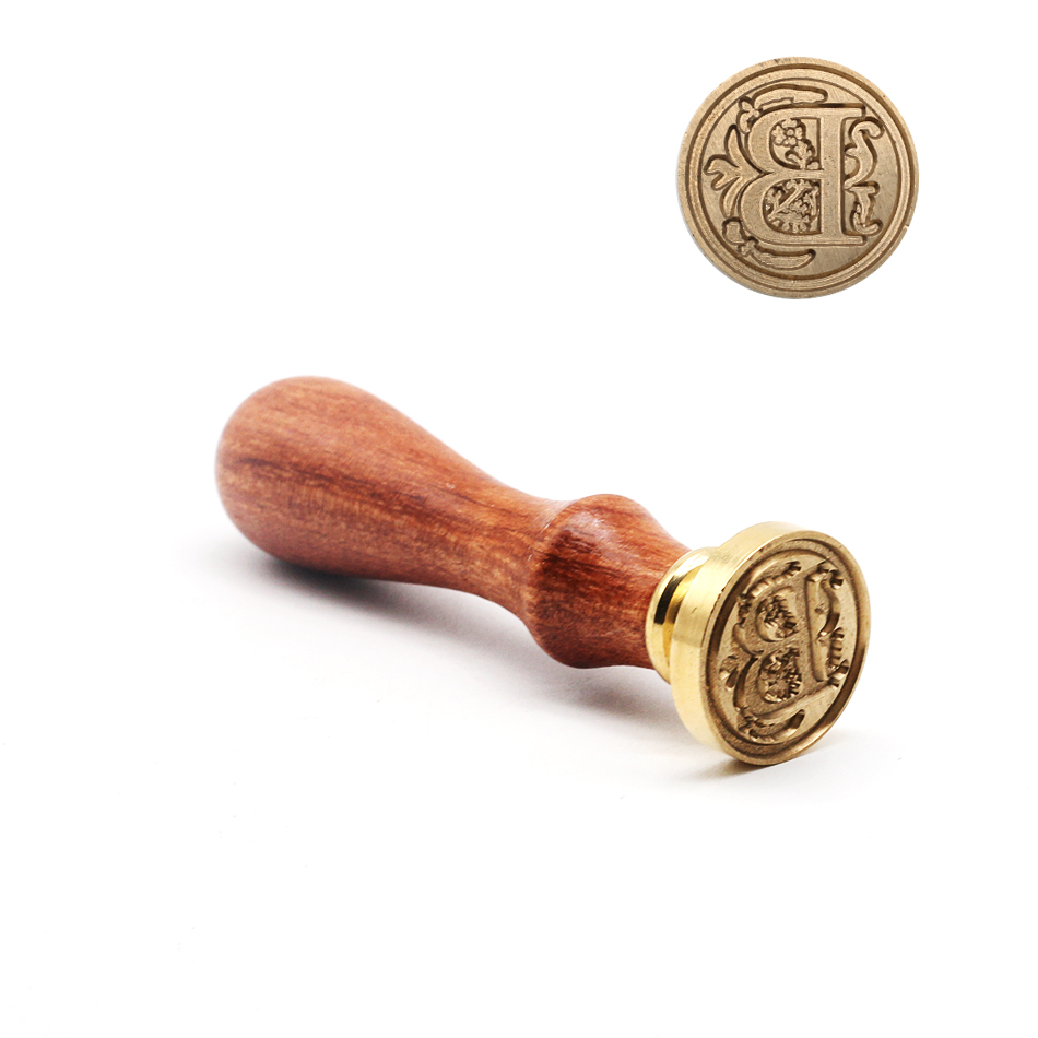 •Retro Wood Stamp Classic 26 L - đánh giá và giá Wax Seal Stamp Kit